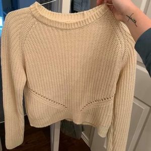 Cropped sweater
